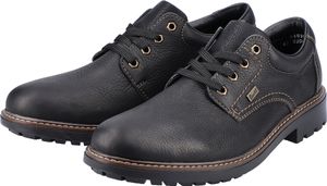 Rieker Komfort Schnürschuhe B4610-00 Herren 362D4234363130 Schwarz 41 EU