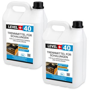 Trennmittel für Formen und Schalungen 10L Schalungsöl Umweltfreundlich Verfärbungsfrei Gips- Betontrennmittel RM40