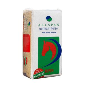 ALLSPAN 24kg Einstreu Weichholzgranulat German Horse Super Pferde Kleintiere Nagetiere vielfältig einsetzbar