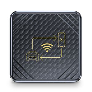 CarPlay Wireless Adapter, 2 in 1 Kabellose CarPlay Dongle Box für Apple- und Android-Telefone, CarPlay Android Auto Plug Play, geringe Verzögerung
