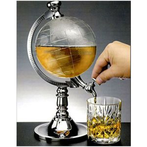 Whisky-Dekanter-Set aus Glas 1.5L Bierspender Brandy Tequila Bourbon Scotch Rum Container