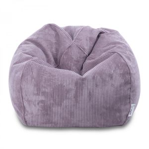 Křeslo Pouffe Sack Corduroy - měkké a pohodlné - moderní - barva: SZ63 Purple