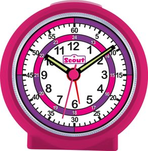 Scout Mädchen Wecker Alarm LearnTheTime pink 280001015