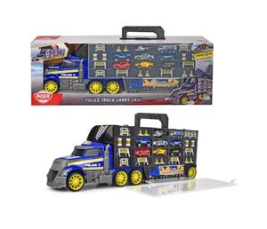 Dickie Toys Spielzeug Truck - Polizei Police Truck Carry Case