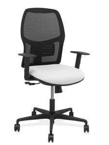 Alfera synchro chair black mesh bali white verstellbare Armlehne