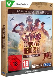 SEGA Company of Heroes 3, Xbox Series X/Series S, Multiplayer-Modus, M (Reif), Download