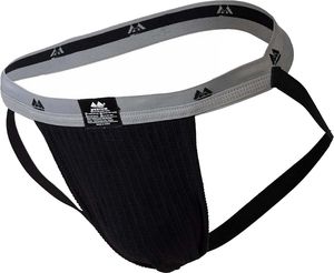 MM Original Edition Jockstrap - pás 3 cm/1'' - čierna/sivá L MM Original Edition Jockstrap - pás 3 cm/1'' - čierna/sivá L