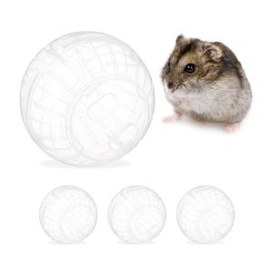 relaxdays 4 x Hamsterball transparent