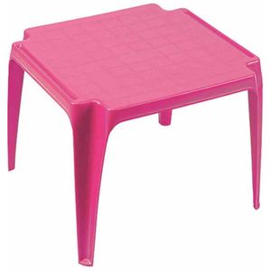 PROGARDEN 436037 Detský stôl ružový 50 x 50 cm