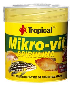 Tropical Mikrovit Spirulina 50ml - Aufzuchtfutter