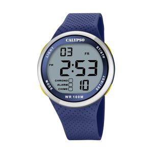 Calypso Uhr Armbanduhr Digitaluhr blau K5785/3