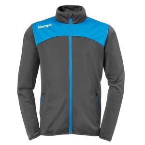 Kempa Emotion 2.0 Poly Trainingsjacke anthrazit/kempablau 164