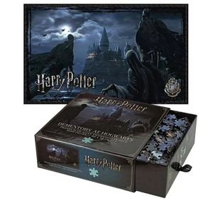 Harry Potter: Puzzle - Mozkomorové - 1000 dílků (Dementors at Hogwarts)
