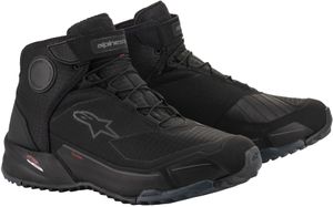 Alpinestars CR-X Drystar Riding Shoes Black/Black 40,5 Motorradstiefel