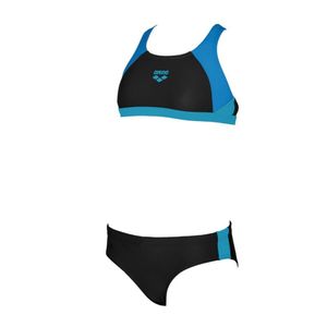 arena Sport Bikini Mädchen G Ren Sportlicher Bikini mit UV-Schutz , Farbe:Schwarz, Kinder Größen:152
