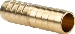 tecuro Reparatur - Röhrchen/Schlauchverbinder 1 Zoll (25 mm) Messing blank