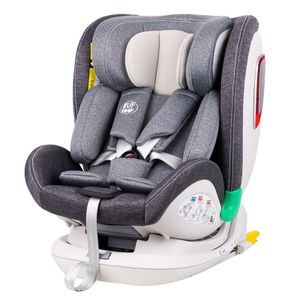 Platinum DELUXE i-Size Kindersitz mit 360 Grad drehbarem Isofix-System-BUF BOOF 0, 36 kg Top Tether 40-150 cm