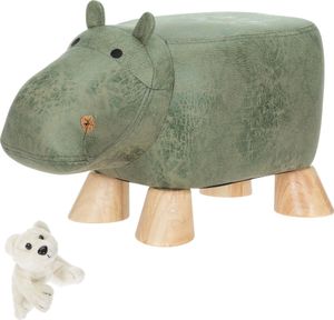 Set Kinder Tierhocker Kinderhocker für Jungen Mädchen ab 2 Jahre Kindermöbel Kinderstuhl Hocker Stockerl 60052 Nilpferd Bert + Eisbäranhänger Set Kinder Tierhocker Kinderhocker für Jungen Mädchen ab 2 Jahre Kindermöbel Kinderstuhl Hocker Stockerl 60052 Nilpferd Bert + Eisbäranhänger