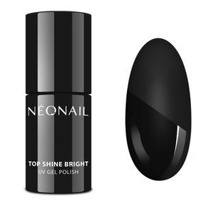 NeoNail UV lesklý gelový lak na nechty Top Shine Bright - Lesklý vrchný lak, Po objem 7.2 ml