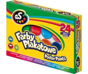 24 Farben SET x 20 ml Deco Kinder-Farben Fingerfarbe Bastel-Farbe Plakat-Farbe