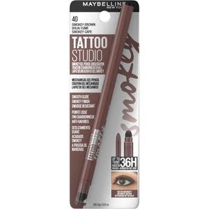 Maybelline Tattoo Liner Smokey Eyeliner 040 Smokey Brown, 1.3g