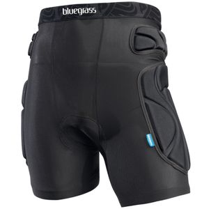 Bluegrass Unisex Protektorenshorts Wolverine, Schwarz, XL