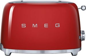 Smeg TSF01RDEU Toaster 2 Scheiben Rot Smeg TSF01RDEU Toaster 2 Scheiben Rot