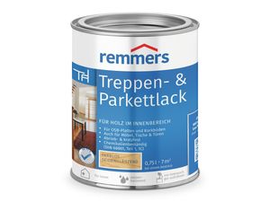 Remmers Treppen- & Parkettlack seidenglänzend farblos 0,75 l, Parkett Versiegelung