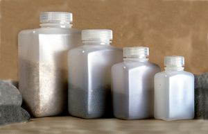 Nalgene Flasche rechteckig, 2000 ml, Hals Ø 44 mm