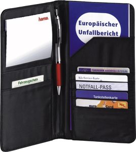 hama Fahrzeug Etui KFZ Organizer aus Nylon schwarz (ohne Inhalt)