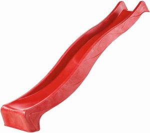 Karibu Akubi Wellenrutsche für Kinderspielsysteme rot 3,00m Karibu Akubi Wellenrutsche für Kinderspielsysteme rot 3,00m