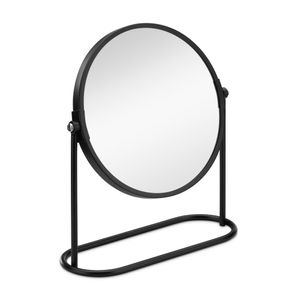 FASCINATE 360 Grad Spiegel, 3 Wege Kosmetikspiegel mit Halterungen,  Höhenverstellbar, Spiegel zum Aufhängen für Make-up, Frisieren, Schneiden,  Duschspiegel, Rasierspiegel(Schwarz) : : Küche, Haushalt & Wohnen