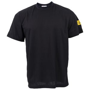 WETEC ESD-T-Shirt, M, schwarz (Bekleidung)