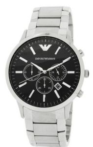 Emporio Armani Herren Chronograph Armband Uhr   AR2460 XL