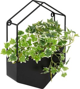 Sztuczny bluszcz w metalowej doniczce IVY, 35 cm
