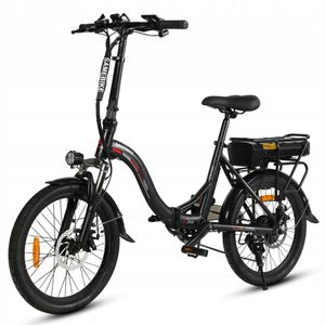 Samebike JG-20 e-bike 20 palcový elektrický bicykel 36V / 12AH čierny