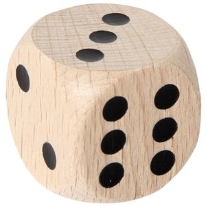 Augenwürfel - Spielwürfel 30mm groß aus Holz