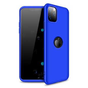 Hülle für iPhone 11 Pro 360 Grad Schutz mit Displayglas Schutzglas Bumper Cover iPhone 11 Pro Farbe: Blau