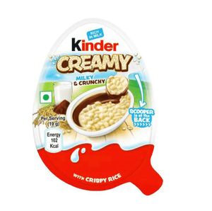 Ferrero Kinder Creamy Milk and Crunchy 19 gr