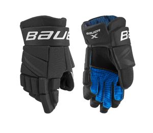 Bauer S21 X INT 13 Black/White Eishockey-Handschuhe