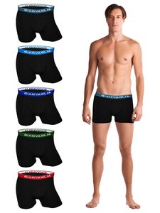 TEXEMP 5er | 10er Pack Herren Boxershorts Baumwolle Unterhose Trunks Boxer Shorts Unterwäsche Underwear | 5er Pack | XL