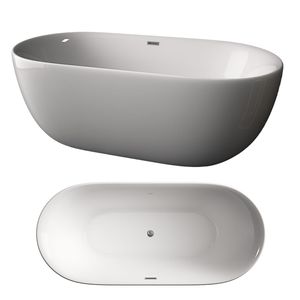 TroniTechnik® Freistehende Badewanne Acrylwanne SIFNOS