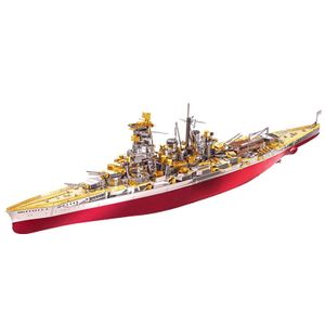3D Puzzle Modell Kit Erwachsene 3D Metall Puzzle für Erwachsene Schlachtschiff Yamato