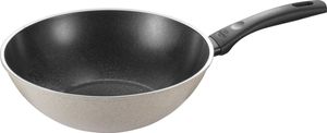 BALLARINI Ledro Wok, 28 cm, Aluminium, Beige