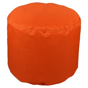 Sitzhocker rund ca. 50 x 40 cm,  Orange
