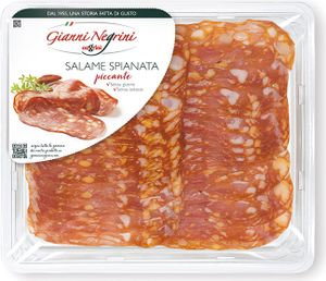 Salami Spianata piccante in Scheiben geschnitten 80g - Gianni Negrini