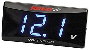 KOSO Voltmeter Super Slim Style