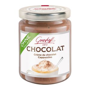 Grashoff krem czekoladowy cappuccino belgijska czekolada mleczna 250g