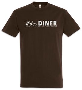 Urban Backwoods Miles Diner T-Shirt, Größe:2XL