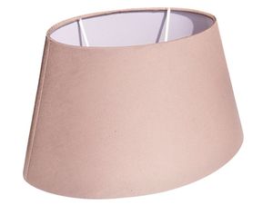Lampenschirm-oval-Sandstone Taupe Hell konische Form Ø 30cm ( 20 * 30 * 18cm)